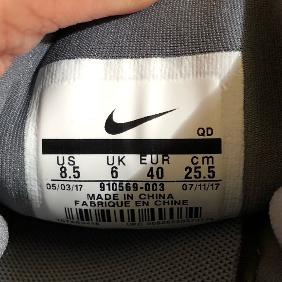 🚫✂️🍀 New🍀 NIKE cool grey Presto Fly ~ 8.5 - Picture 6 of 7